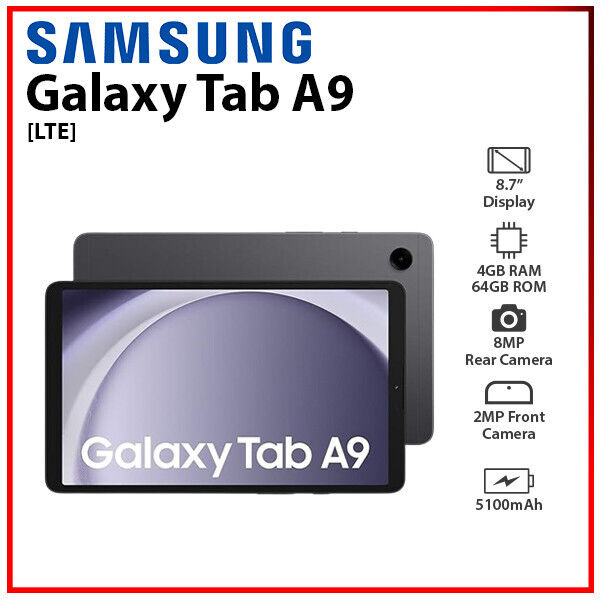 SAMSUNG  GALAXY  TAB A9 TABLE 1164GB