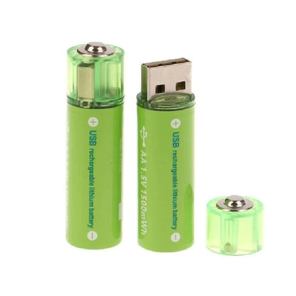 BATERIA PILAS RECARGABLE CON USB