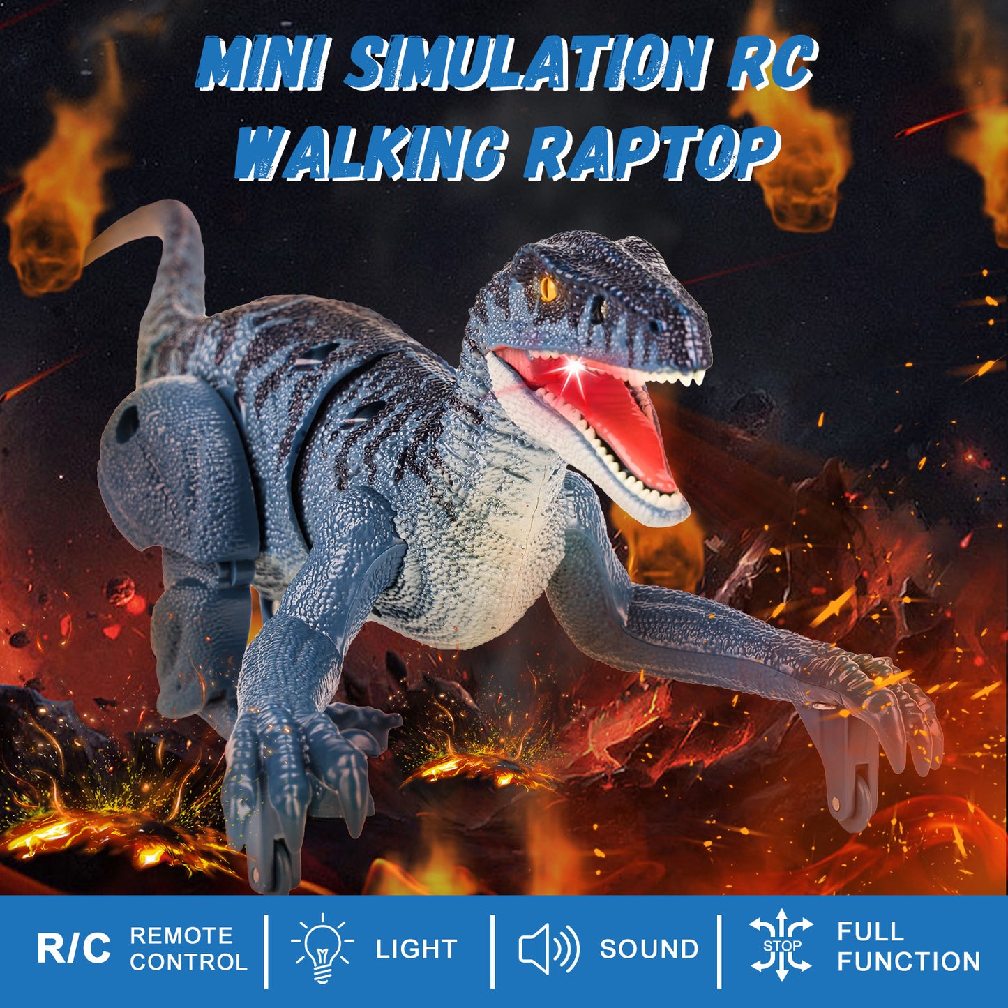 VELOCIRAPTOR A CONTROL REMOTO