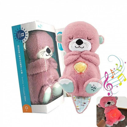 BONITO PELUCHE NUTRIA   MUSICAL QUE RESPIRA